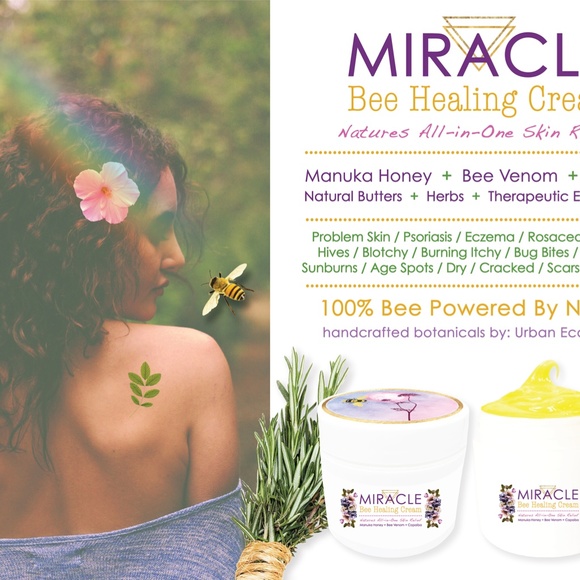 Miracle Bee Healing Rescue Cream / Problem Skin Fix / Manuka Treatment Cream - Picture 10 of 17